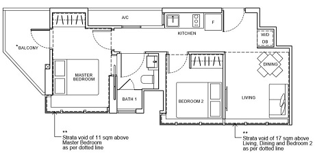 Arena Residences Floor Plan