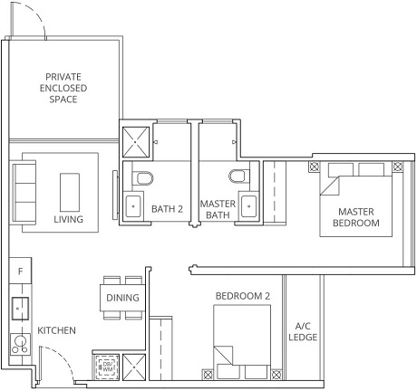 Casa Al Mare Floor Plan