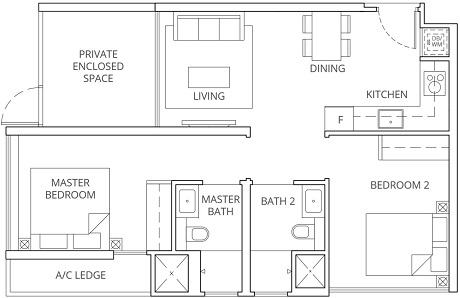 Casa Al Mare Floor Plan