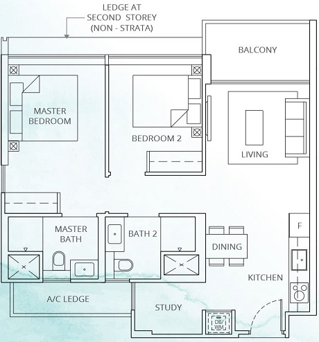 Casa Al Mare Floor Plan