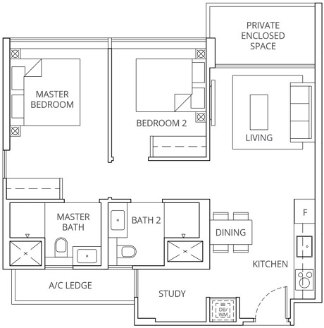 Casa Al Mare Floor Plan