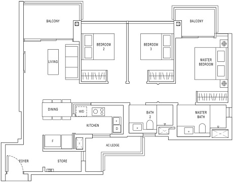 JadeScape Floor Plan