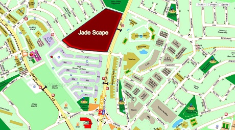 Jade Scape Condominium Singapore Former Shunfu Ville