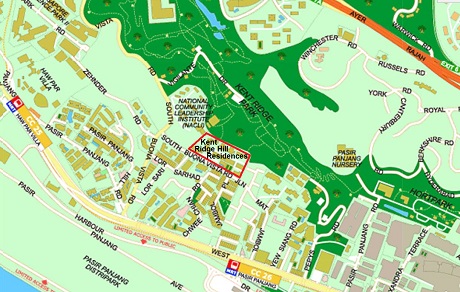 Kent Rigde Hill Residences Location Map