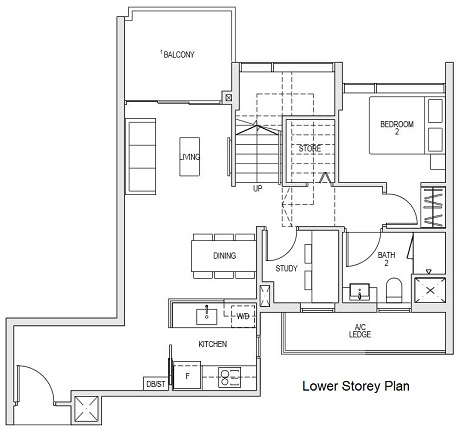 Kent Ridge Hill Residences Floor Plan