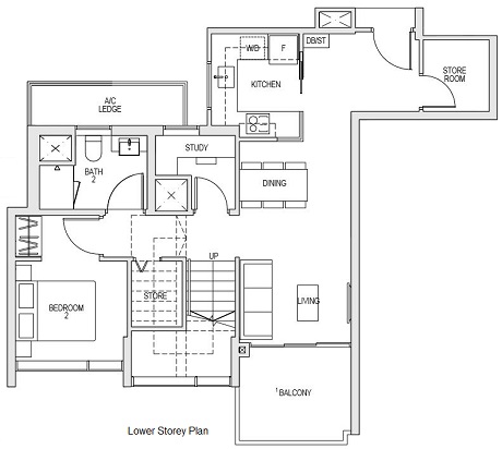 Kent Ridge Hill Residences Floor Plan