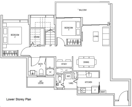 Kent Ridge Hill Residences Floor Plan