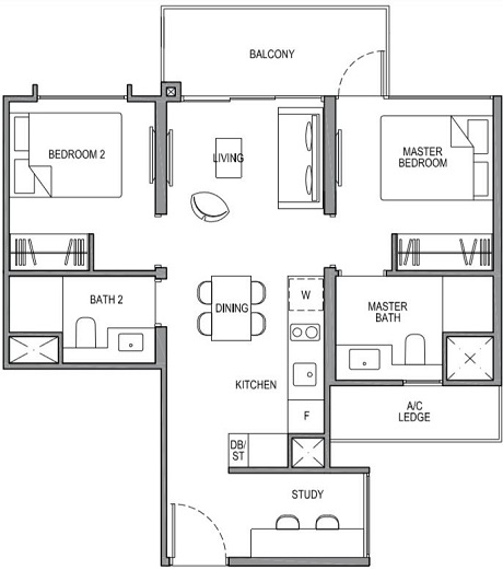 Park Colonial Floor Plan