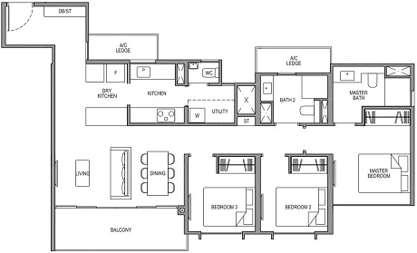 Park Colonial Floor Plan