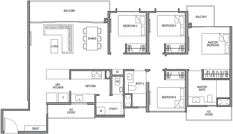 Park Colonial Floor Plan