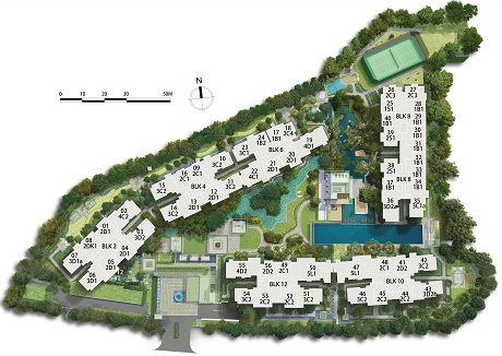 Park Colonial Site Plan