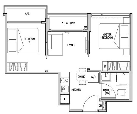 RV Altitude Floor Plan