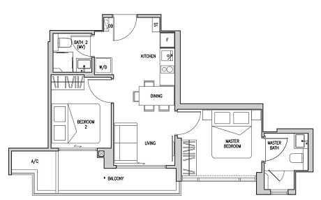 RV Altitude Floor Plan