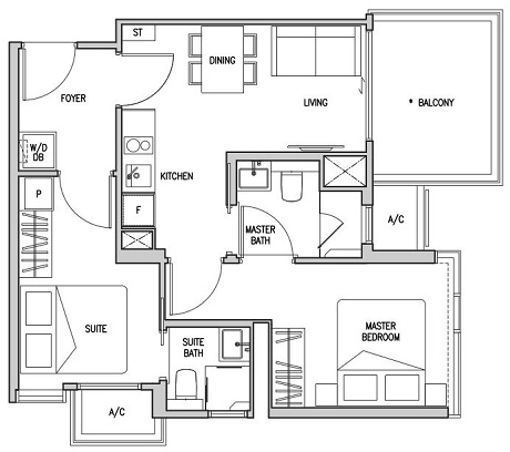 RV Altitude Floor Plan