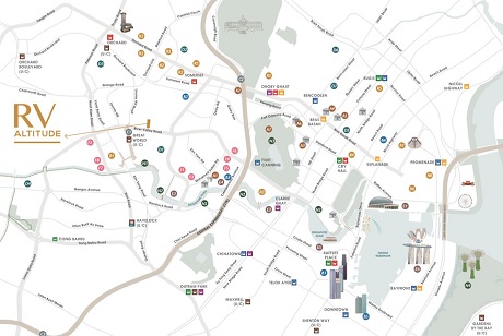 RV Altitude Location Map 