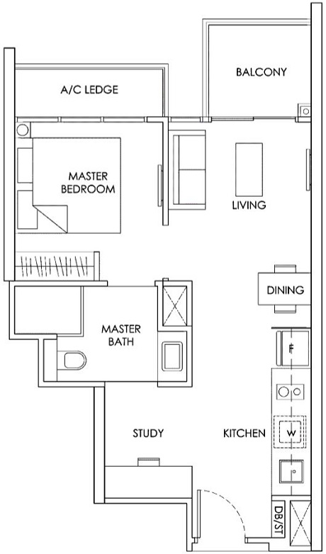 The Alps Residences Condominium Floor Plan