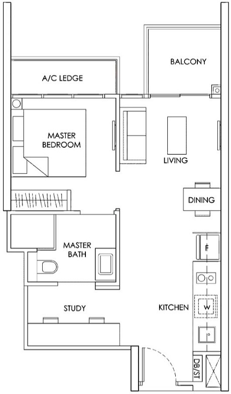 The Alps Residences Condominium Floor Plan