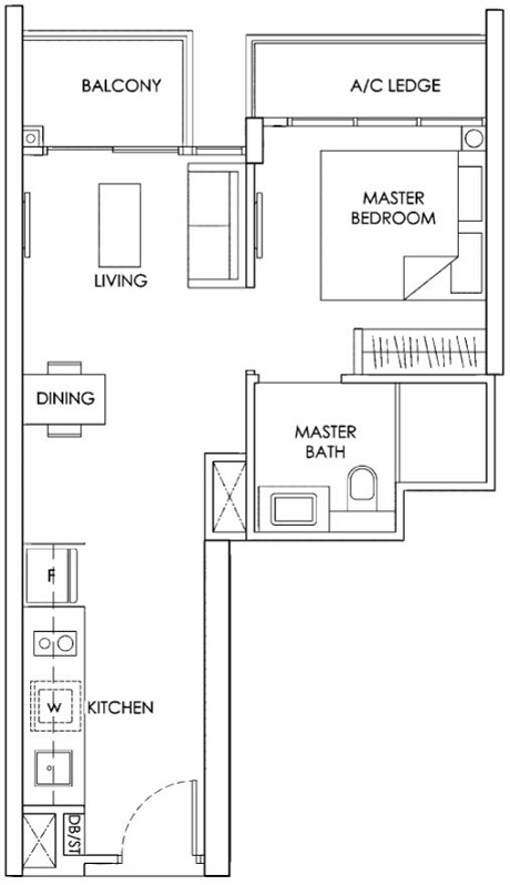 The Alps Residences Condominium Floor Plan