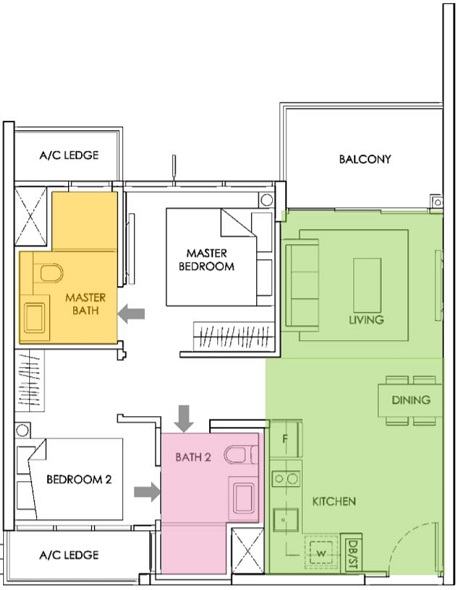 The Alps Residences Condominium Floor Plan