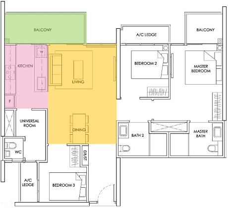 The Alps Residences Condominium Floor Plan