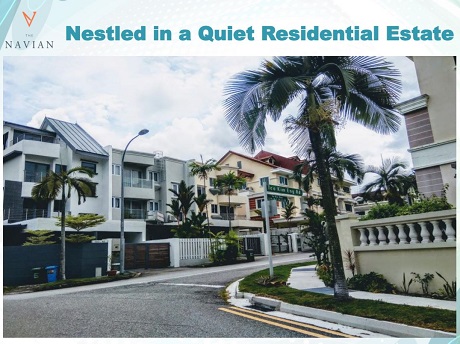 The Navian Nestled in a Quiet Residential Estate