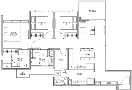 Whistler Grand 3 Bedroom Premium Plus Flexi